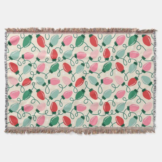 Retro Glow Lights Deken (Voorkant)