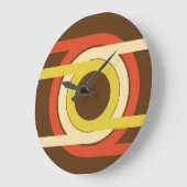 Retro Golden Ratio geïnspireerd ontwerp. Grote Klok (Hoek)