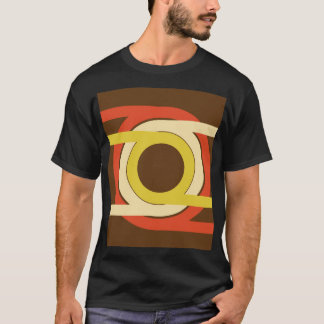 Retro Golden Ratio geïnspireerd ontwerp. T-shirt