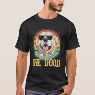 Retro Goldendoodle De Hond T-shirt