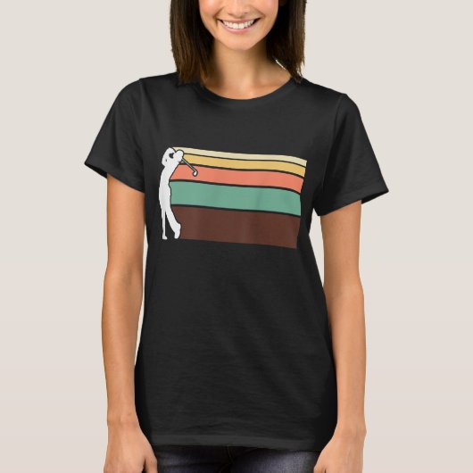 Retro Golf T-shirt (Voorkant)