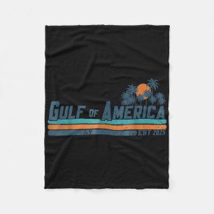 Retro Golf van Amerika 2025 Amerikaanse vlag Golf Fleece Deken