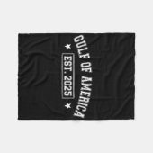 Retro Golf van Amerika 2025 Amerikaanse vlag Golf Fleece Deken (Voorkant (Horizontaal))