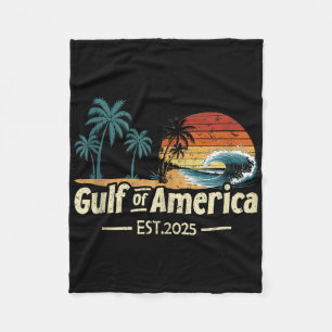 Retro Golf van Amerika 2025 Amerikaanse vlag Golf  Fleece Deken