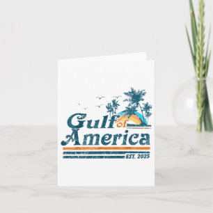 Retro Golf van Amerika 2025 Amerikaanse vlag Golf Kaart