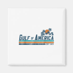 Retro Golf van Amerika 2025 Amerikaanse vlag Golf  Magneet
