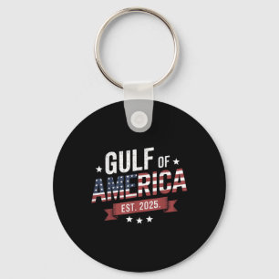 Retro Golf van Amerika 2025 Amerikaanse vlag Mexic Sleutelhanger