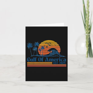 Retro Golf van Amerika 2025 Grappige Trump Kaart