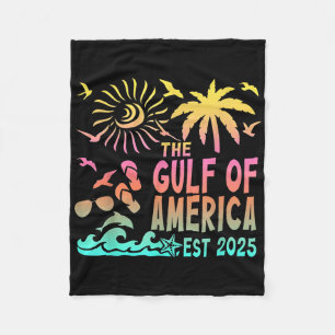 Retro Golf van de VS Amerika EST 2025 Amerikaanse Fleece Deken