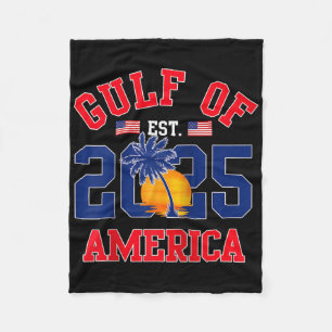 Retro Golf van de VS Amerika EST 2025 Amerikaanse Fleece Deken