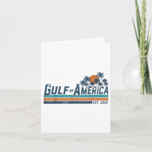Retro Golf van de VS Amerika EST 2025 Amerikaanse Kaart (Voorkant)