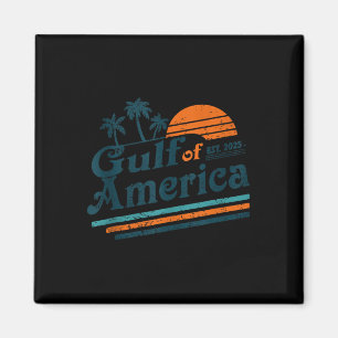 Retro Golf van de VS Amerika EST 2025 Amerikaanse  Magneet