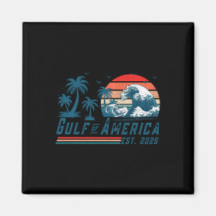 Retro Golf van de VS Amerika EST 2025 Amerikaanse  Magneet