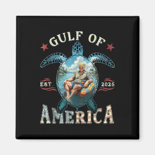 Retro Golf van de VS Amerika EST 2025 Amerikaanse  Magneet