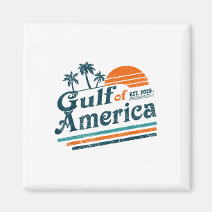 Retro Golf van de VS Amerika EST 2025 Amerikaanse  Magneet