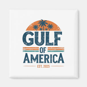 Retro Golf van de VS Amerika EST 2025 Amerikaanse  Magneet