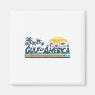 Retro Golf van de VS Amerika EST 2025 Amerikaanse Magneet