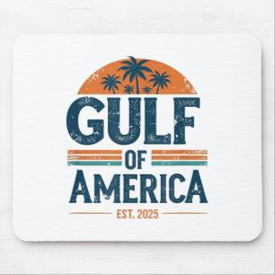 Retro Golf van de VS Amerika EST 2025 Amerikaanse  Muismat