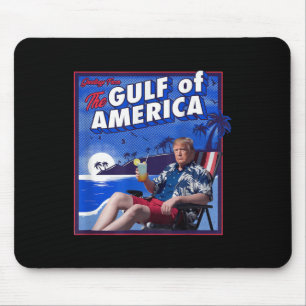 Retro Golf van de VS Amerika EST 2025 Amerikaanse Muismat