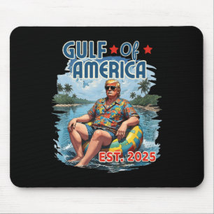 Retro Golf van de VS Amerika EST 2025 Amerikaanse  Muismat