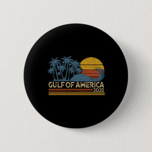 Retro Golf van de VS Amerika EST 2025 Amerikaanse Ronde Button 5,7 Cm