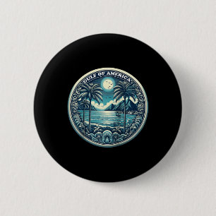 Retro Golf van de VS Amerika EST 2025 Amerikaanse Ronde Button 5,7 Cm