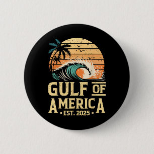 Retro Golf van de VS Amerika EST 2025 Amerikaanse Ronde Button 5,7 Cm
