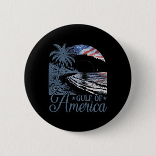 Retro Golf van de VS Amerika EST 2025 Amerikaanse  Ronde Button 5,7 Cm