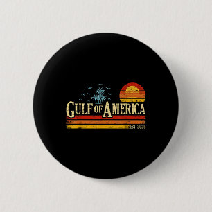 Retro Golf van de VS Amerika EST 2025 Amerikaanse Ronde Button 5,7 Cm