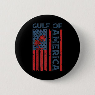 Retro Golf van de VS Amerika EST 2025 Amerikaanse Ronde Button 5,7 Cm