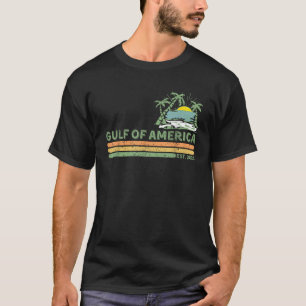 Retro Golf van de VS Amerika EST 2025 Amerikaanse T-shirt