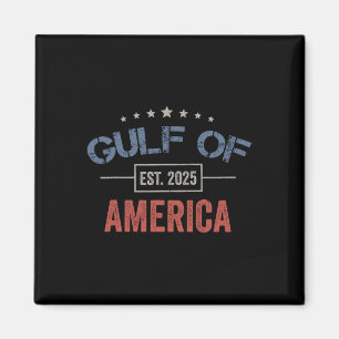 Retro Golf van de VS Amerika EST 2025 Golf Mexico Magneet