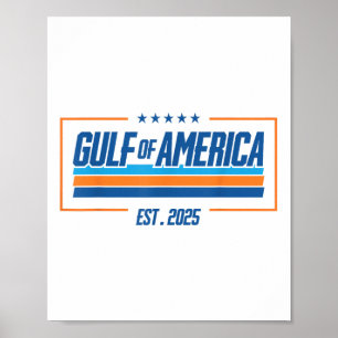 Retro Golf Van Usa Amerika Est 2025 Amerikaanse Vl Poster