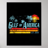 Retro Golf van Verenigde Staten 2025 Amerikaanse v Poster (Voorkant)