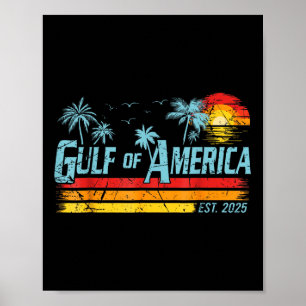 Retro Golf van Verenigde Staten 2025 Amerikaanse v Poster