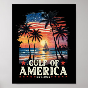 Retro Golf van Verenigde Staten 2025 Amerikaanse v Poster