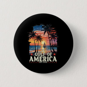 Retro Golf van Verenigde Staten 2025 Amerikaanse v Ronde Button 5,7 Cm