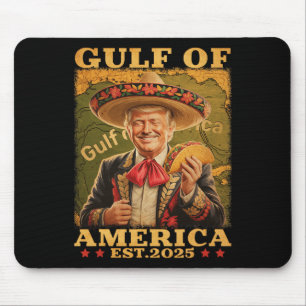Retro Golf van Verenigde Staten Mexico Grappig Tru Muismat