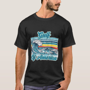 Retro Golf van Verenigde Staten Wave Mexico Trump T-shirt