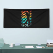 Retro Golfer Spandoek (Beurs)