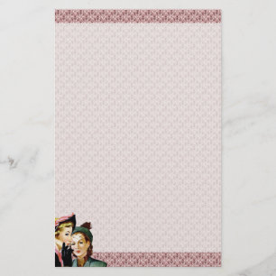 Retro Gossip Briefpapier