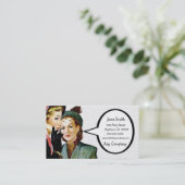 Retro Gossip Visitekaartje (Staand voorkant)