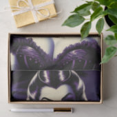 Retro Gotische Vrouw Tissuepapier (Geschenk)