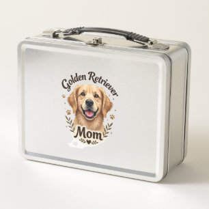 Retro Gouden Retriever Moeder Hond Liefhebber Typo