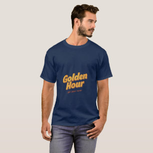 Retro Gouden Uur - 90s Esthetiek Groovy Typografie T-shirt