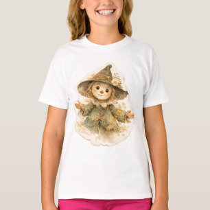 Retro Gouden Weide Kinder T-Shirt