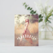 RETRO GRAD | 2015 GRADUATION PARTY INVITATION (Debout devant)