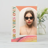 retro grad sfeer aankondiging (Staand voorkant)