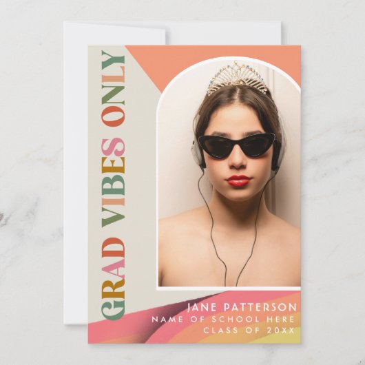 retro grad vibes aankondiging (Voorkant)