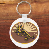 Retro Grader Sleutelhanger (Voorkant)